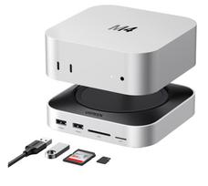 mac m4 - UGREEN Dokavimo stotis CM841 USB-C į Mac Mini M4/M4 Pro 11w1 Pilka (Gray) - 5 nuotrauka