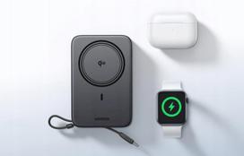 ugreen usb c - Ugreen PB567, 20000mAh, 30W, Qi2, pilkas (grey) - 2 nuotrauka