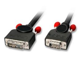 dvi d - Lindy Adapterkabel DVI-I/A an VGA HD15 polig 3m - 2 nuotrauka