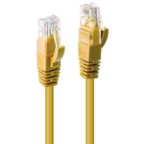 pvc tinklai - Lindy Cat.6 U/UTP PVC Network Cable 0.3m Yellow - 2 nuotrauka