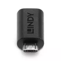 usb c usb b kabelis - USB adapteris Lindy 41903 USB-C - Juodas mikroUSB (41903) - 3 nuotrauka