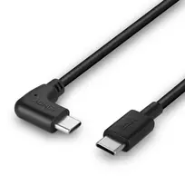 60w type c - Lindy USB-C į USB-C kabelis 1m Juodas (Black) - 2 nuotrauka