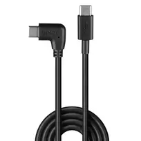 60w type c - Lindy USB-C į USB-C kabelis 1m Juodas (Black) - 5 nuotrauka