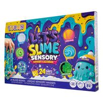 rinkinys - TUBAN Advento kalendorius Let's Slime - 3 nuotrauka