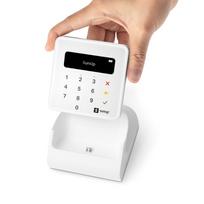 baltos korteles - SumUp Air kortelių skaitytuvas su įkrovimo stotele 800604901, baltas (White) - 3 nuotrauka