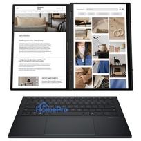 asus zenbook 14 16gb - ASUS Zenbook Duo UX8406CA-QL055W, Core Ultra 9 285H, 16 GB, 1 TB, 14", OLED, Windows 11 Home, Grey (Pilkas) - 11 nuotrauka