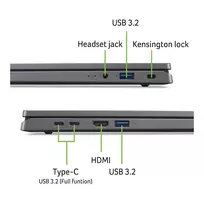 aspire go - Acer Aspire Go 17 AG17-31P-3652, Core 3 N355, 16 GB, 512 GB, 17.3", Steel Gray (Pilkas) - 4 nuotrauka