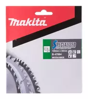 disku makita - Makita B-47189 T.C.T. pjūklas 150X1.6X20mm 0° T52 SPECIALIZED akum. diskiniams pjūklams - 4 nuotrauka
