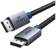 UGREEN DisplayPort kabelis DP131, 0.5m, Sidabrinis (Silver)