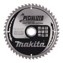 medienos pjovimas - Pjovimo diskas medienai Makita; 235x2,3x30,0 mm; Z48; 18° - 3 nuotrauka