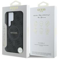 samsung galaxy s25 black - Guess "Leather 4G Colored Ring Classic Logo MagSafe Galaxy S25 Ultra" Black - 2 nuotrauka
