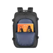 laptopo krepsiai - RIVACASE ECO Tegel 8465 Kuprinė nešiojamam kompiuteriui 17.3" Juoda (Black) - 2 nuotrauka