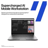 zbook ultra - HP ZBook Fury 16 G1i, Core Ultra 9 285HX, 64 GB, 1 TB, 16", RTX Pro 3000 Blackwell, Windows 11 Pro - 4 nuotrauka