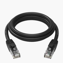 kabelis cat6 ethernet - Orico PUG-C6 CAT6 1000Mbps RJ45 Ethernet tinklo kabelis LAN apvalus 30m - Juodas (Black) - 5 nuotrauka