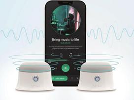 magnetines koloneles - Ultron Mag SoundMate BT White 2 vnt. - 2 nuotrauka