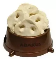 Skanėstas šunims Abakus Džiovinta kiaulės knyslė, balta, 1 kg
