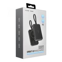 isorine baterija su magsafe - X-ONE Orbit Magcharge, 10000mAh, juodas - 2 nuotrauka