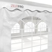 palapine 5x10 - Palapinė paviljonas Zeltpro 5x10 m, balta (White) - 7 nuotrauka