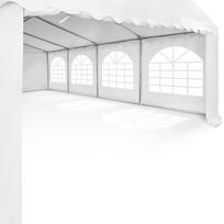 palapine 5x10 - Palapinė paviljonas Zeltpro 5x10 m, balta (White) - 8 nuotrauka