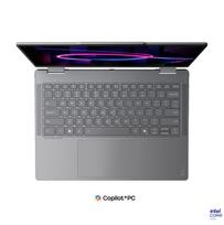 1 14 - Lenovo Yoga 7 2-in-1 14IPH11, Core Ultra 5 322, 16 GB, 512 GB, 14", OLED, Touchscreen, Luna Grey (Pilkas) - 11 nuotrauka