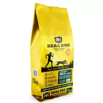 real dog - Sausas šunų maistas Real Dog Sensitive Adult, ėriena/ryžiai, 15 kg - 2 nuotrauka