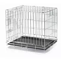 voljerai sunims - Trixie Narvas metalinis gyvūnui transportuoti Nr3 78x55x62cm - 2 nuotrauka