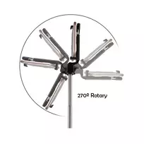 selfie stick pigu - RoGer 2in1 Selfie Stick + Tripod Telescopic Stand - 4 nuotrauka