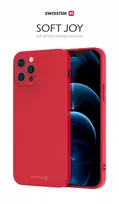 apple iphone 14 silicone case - Swissten "Soft Joy Case iPhone 14 Pro" Red - 2 nuotrauka