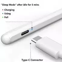 ekrano rasiklis - Mocco AC10-S Bluetooth rašiklis Apple jutikliniams ekranams Baltas (White) - 3 nuotrauka
