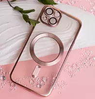 iphone apple 15 case - Mocco Color Chrome MagSafe dėklas, skirtas Apple iPhone 15 - 3 nuotrauka