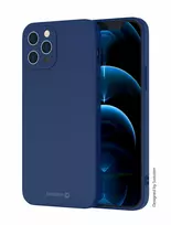 apple iphone 15 pro deklas silicone - Swissten "Soft Joy Case iPhone 15 Pro" Blue - 6 nuotrauka