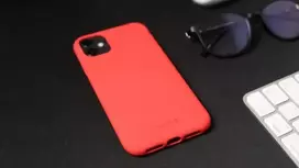 iphone 15 pro max deklas silicone case - Swissten "Soft Joy Case iPhone 15 Pro Max" Red - 7 nuotrauka