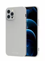 iphone 15 pro max deklas silicone case - Swissten "Soft Joy Case iPhone 15 Pro Max" Stone Grey - 8 nuotrauka