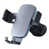 gravity - Automobilinis laikiklis 4.7-6.7" ekranų telefonams, pilkas - 6 nuotrauka
