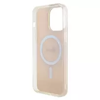 iphone 15 pro max magsafe - Guess "Hardcase IML Iridescent MagSafe iPhone 15 Pro Max" Pink - 3 nuotrauka