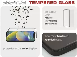 samsung galaxy a35 5g - SWISSTEN Swissten Raptor Diamond Ultra Clear Full Face Tempered Glass For Samsung Galaxy A35 5G - 7 nuotrauka