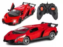 rc drift - RoGer Drift RC automobilis Sportinis Raudonas (Red) - 3 nuotrauka