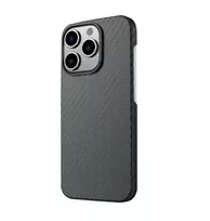 iphone 15 pro max deklas apple - Swissten "MagCarbon Case iPhone 15 Pro Max" Black - 2 nuotrauka