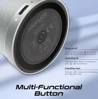 mini bluetooth speaker - Promate Punch Mini MagSafe Bluetooth Speaker - 5 nuotrauka