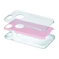 galaxy a36 5g - Mocco "Glitter 3in1 Back Case Galaxy A36 5G" Pink - 2 nuotrauka