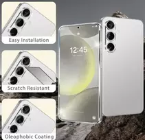 stiklas ekranui a16 - Swissten Temepered Glass For Camera Lens Samsung Galaxy A36 5G - 3 nuotrauka