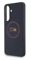 galaxy a36 5g - Red Bull PU Leather Red Ring Case for Samsung Galaxy A36 Tamsiai Mėlynas (Navy Blue) - 4 nuotrauka