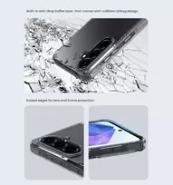 samsung galaxy a56 5g telefonas - Nillkin Nature TPU PRO dėklas Samsung Galaxy A56 5G Skaidrus (Clear) - 5 nuotrauka