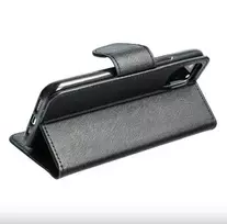 samsung galaxy s25 black - Mocco Fancy Book Case for Samsung Galaxy S25 Ultra - Juodas (Black) - 3 nuotrauka