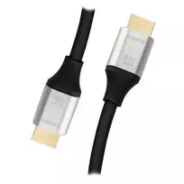 hdmi 3m 2.1 - RoGer UHD8K3BK HDMI 2.1 kabelis 3m 8K@60Hz Juodas (Black) - 4 nuotrauka