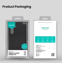 samsung galaxy s25 black - Nillkin Super Frosted PRO Back Dėklas Samsung Galaxy S25 FE Juodas (Black) - 2 nuotrauka