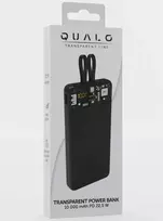 10000mah power bank - Qualo QTPB10-LD-23-01, 10000mAh, 23W, LED - 2 nuotrauka
