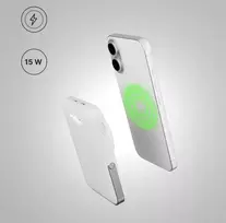 magsafe power bank 10000 usb c - Qualo QMPB5-LD-00, 10000mAh, 20W, MagSafe, USB-C, Lightning, LED - 5 nuotrauka