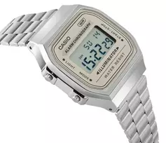 casio vintage laikrodziai - CASIO A168WA-8A Retro Vintage UNISEX Laikrodis - 7 nuotrauka