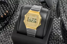 casio vintage laikrodziai - CASIO VINTAGE A168XESG-9AEF - 4 nuotrauka